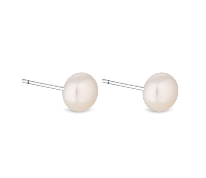 Freshwater Pearl Stud Earrings