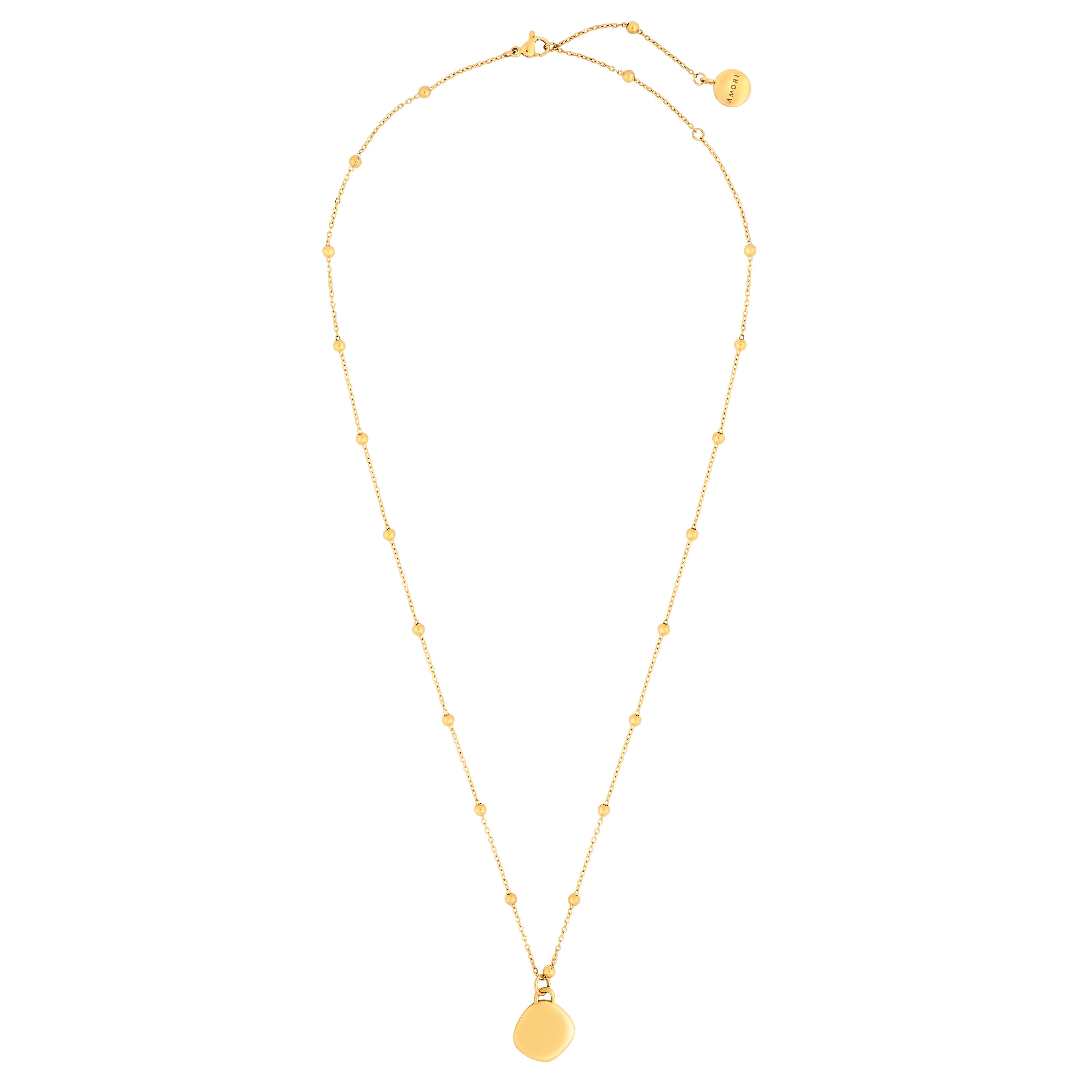 PEBBLE NECKLACE - GOLD