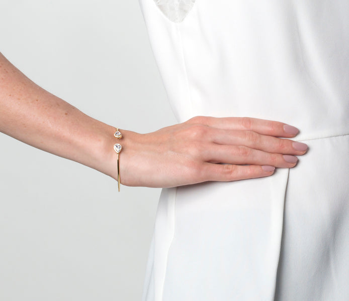 Rapture Bangle in  Gold