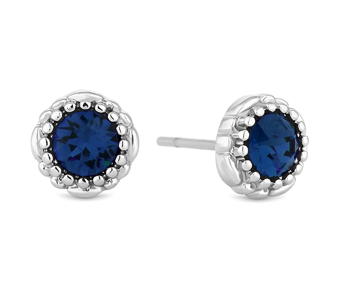 September Gemstone Stud Earrings
