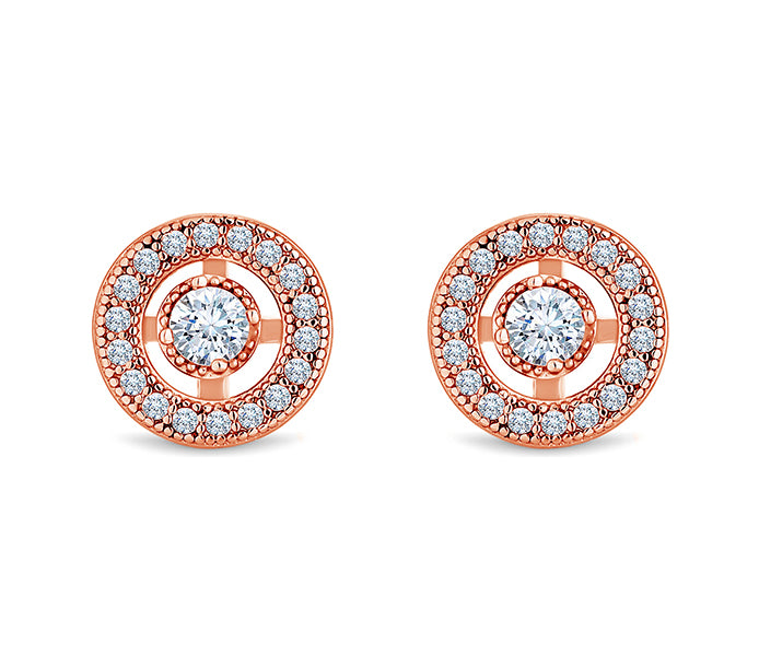 Solstice Earrings - Rose