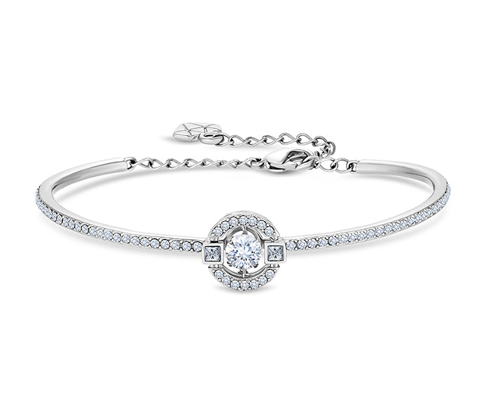 Swing Bracelet in Rhodium Plating