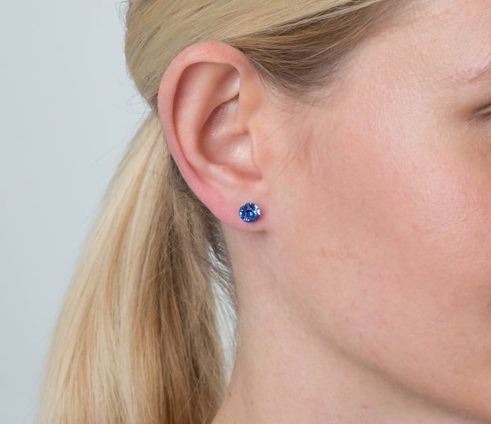 Sapphire Stud Earrings