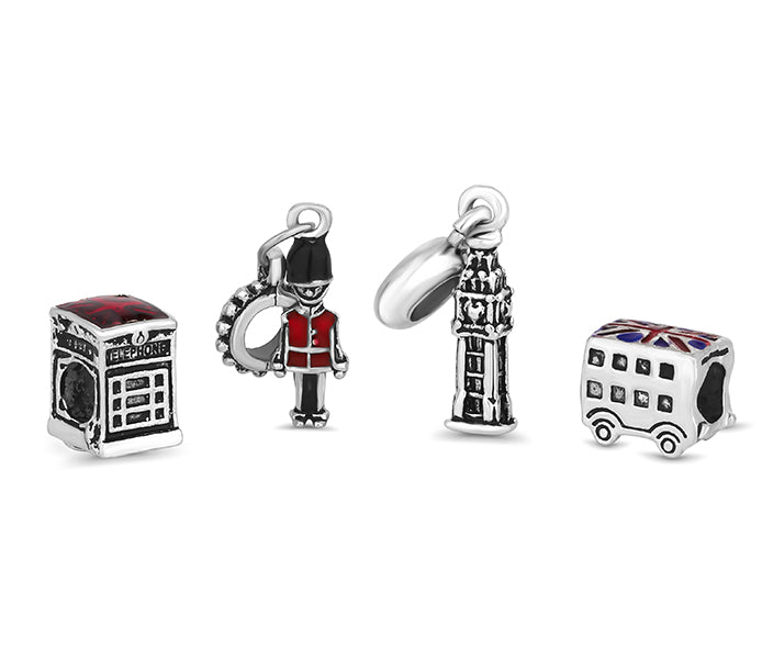 Treasure Bracelet with British Charms - Small Size