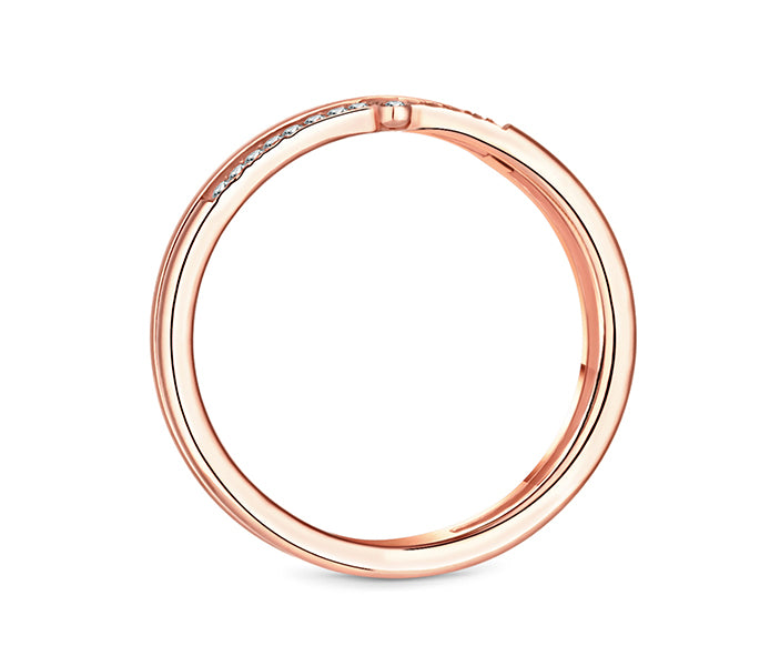 Truth Ring in Rose Gold Plating