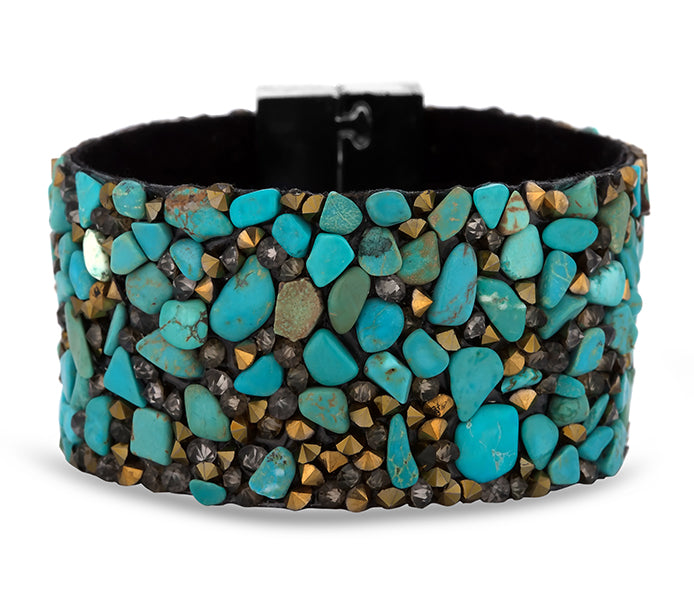 Cuff Bracelet in Turquoise