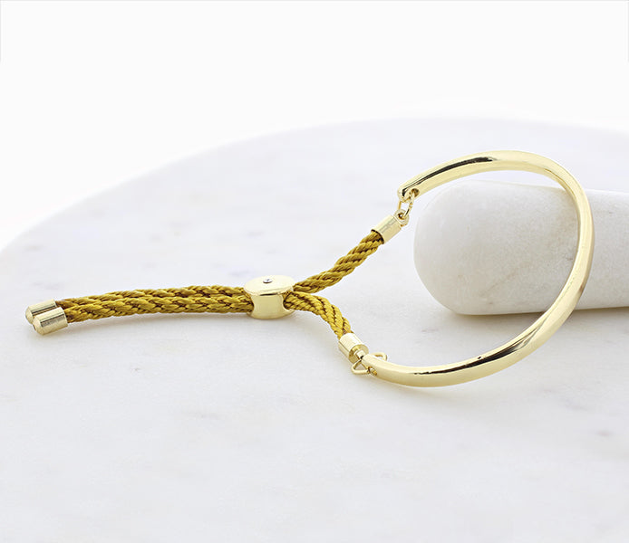 Bali Bracelet in Gold with Gold
