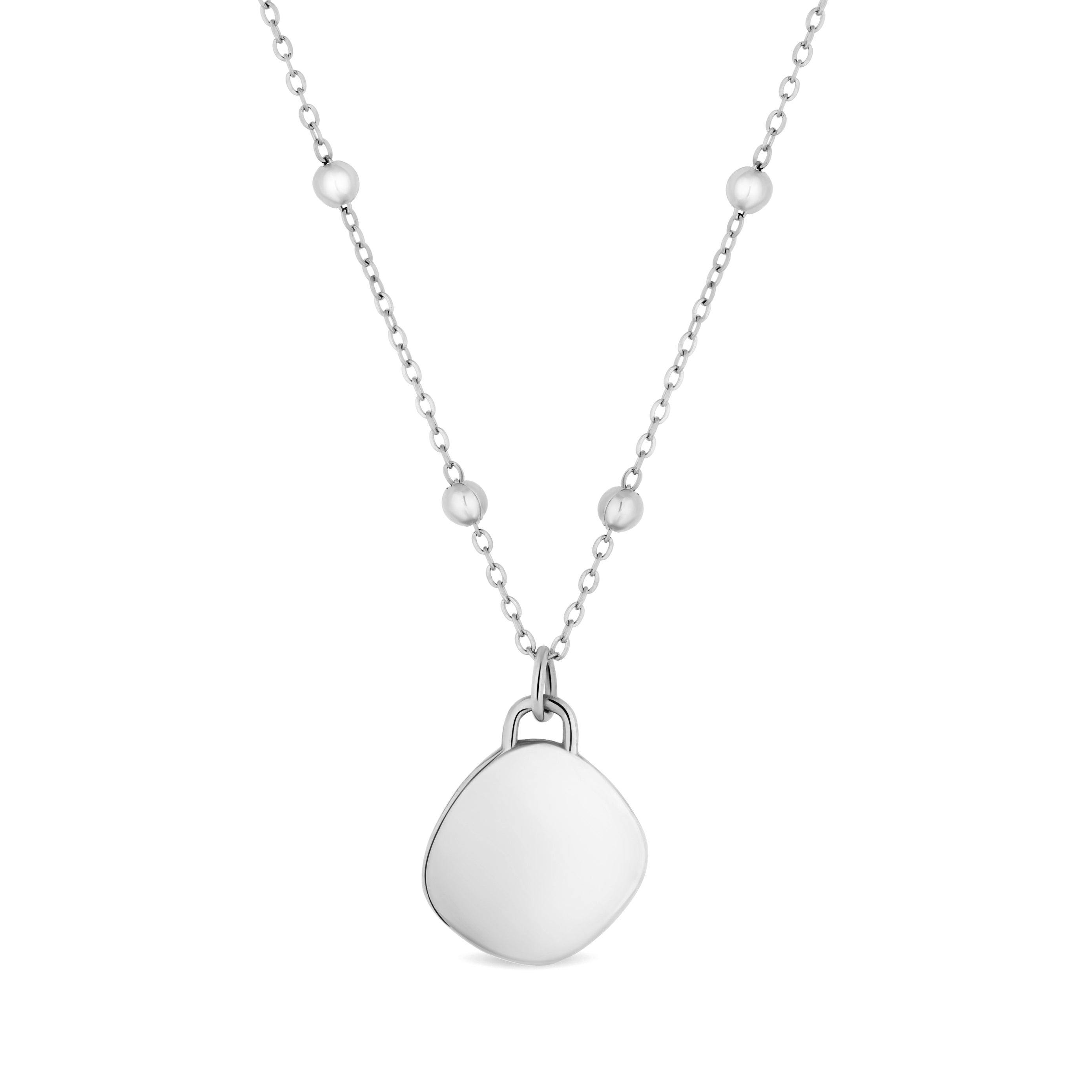 PEBBLE NECKLACE - SILVER