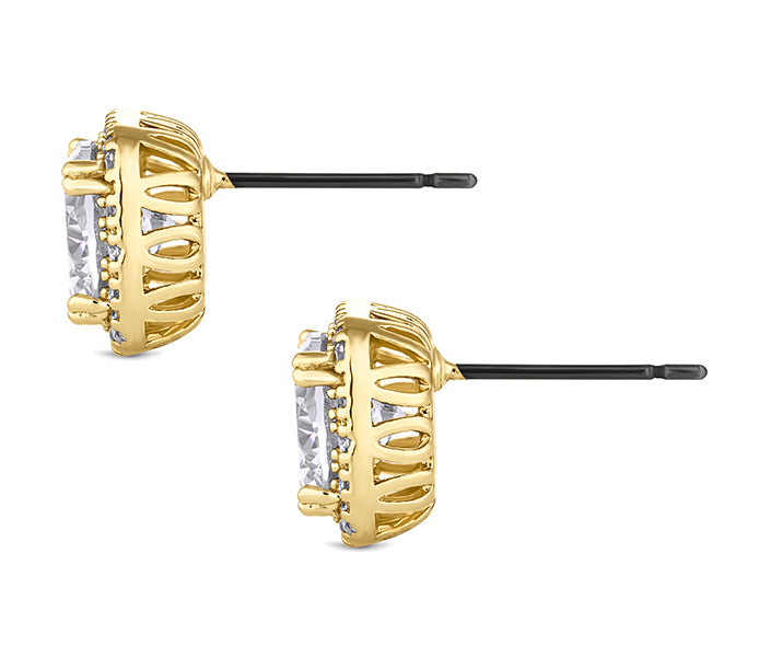 Affinity Earrings in Gold Plate