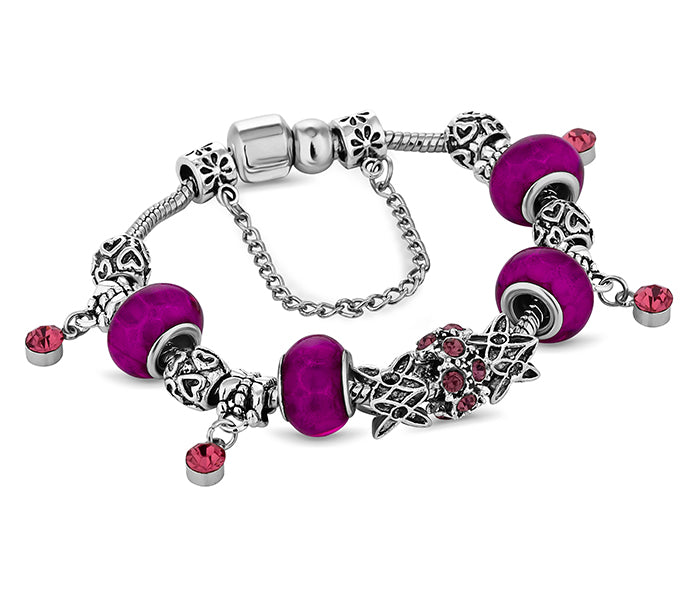 Ava Bracelet in Purple - Small Size