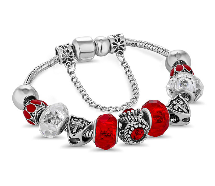 Ava Bracelet in Red - Small Size