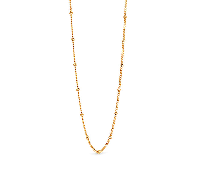 Bobble chain Gold Plating