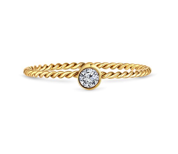 Braided Ring Gold