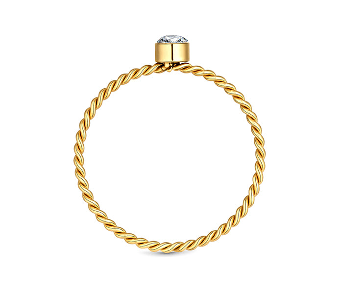 Braided Ring Gold