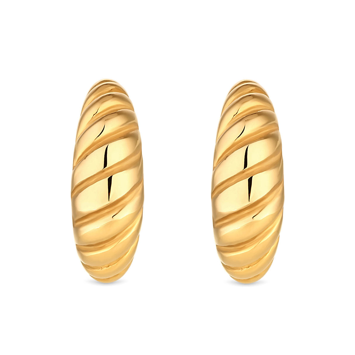 BUN EARRINGS - GOLD