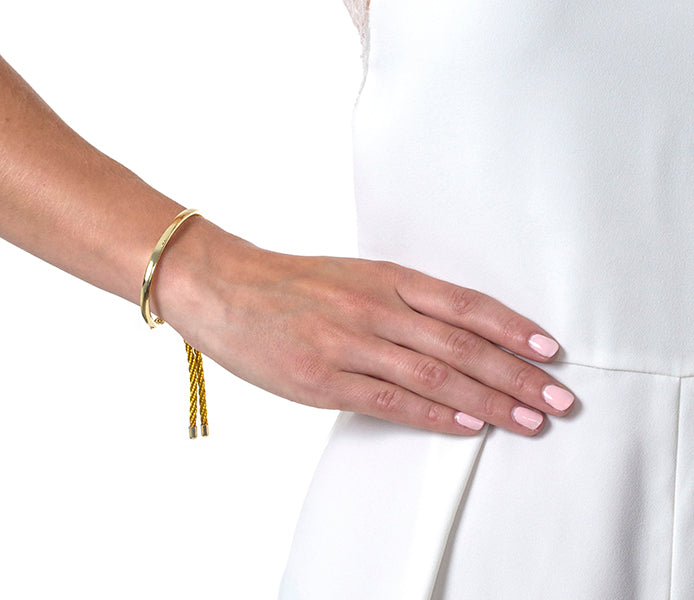 Bali Bracelet in  Gold with Gold