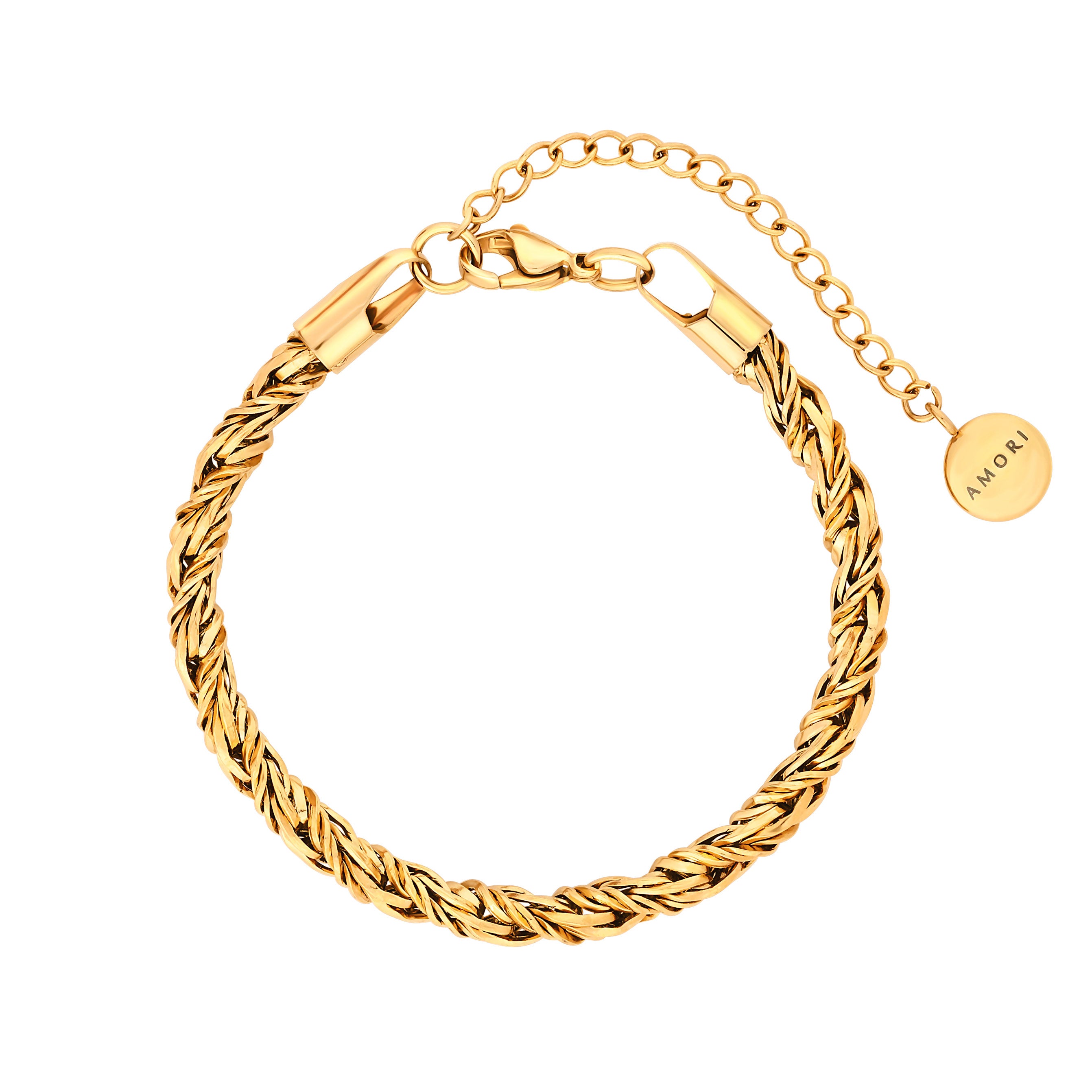CHORD BRACELET - GOLD