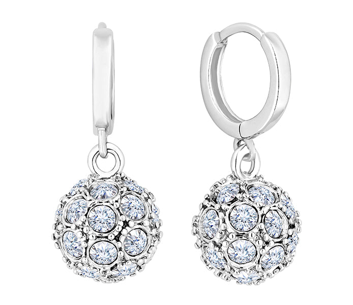 Crystal Ball Earrings