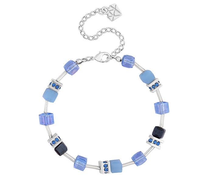 Cube Bracelet in Blue