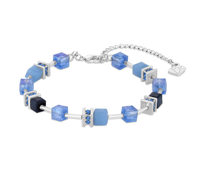 Cube Bracelet in Blue