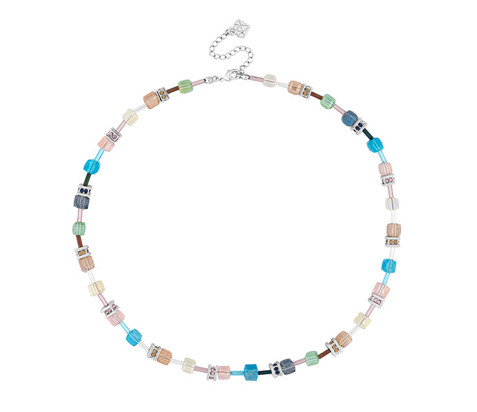 Cube Necklace in Pastel