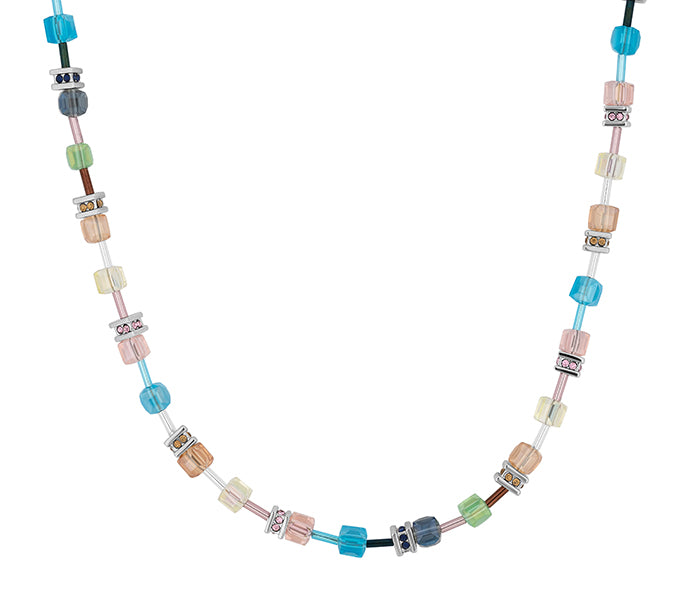 Cube Necklace in Pastel