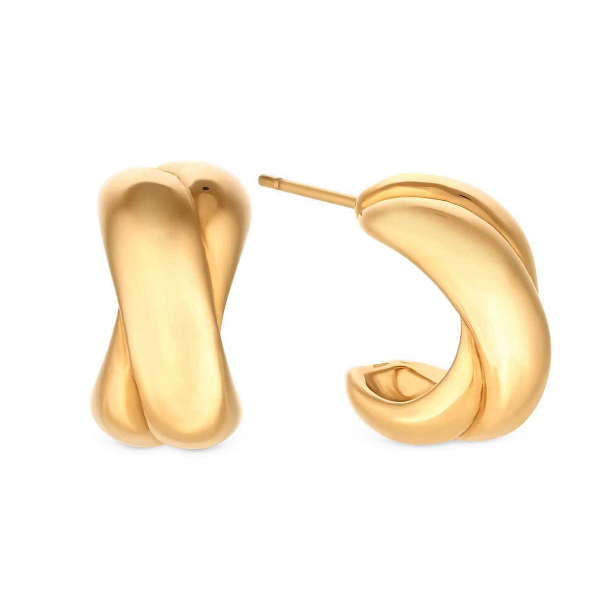 CUP EARRINGS - GOLD