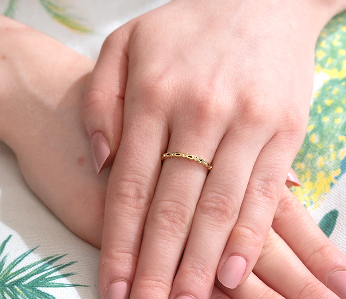 Dainty Ring In Gold Plating