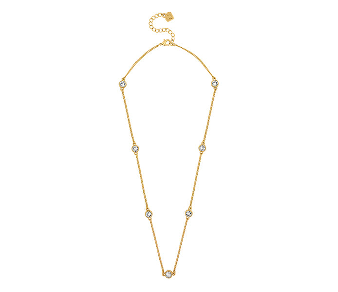 Dew Drop Necklace in Gold Plate