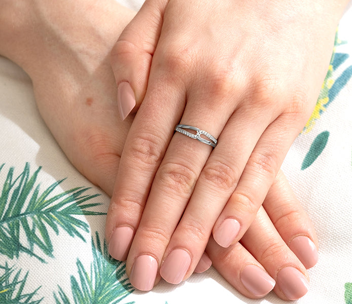 Everlasting ring in rhodium plating