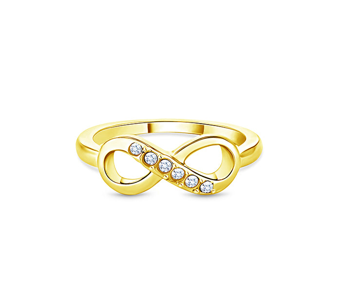 Infinity Ring in Gold (Small)