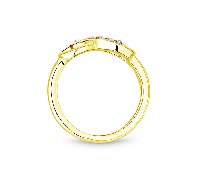 Infinity Ring in Gold (Small)