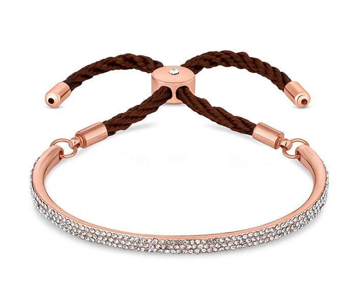 Java Bracelet in Rose Gold with Rose