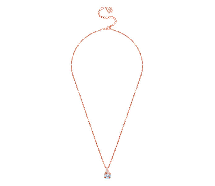 Majestic Pendant in Rose Gold Plating