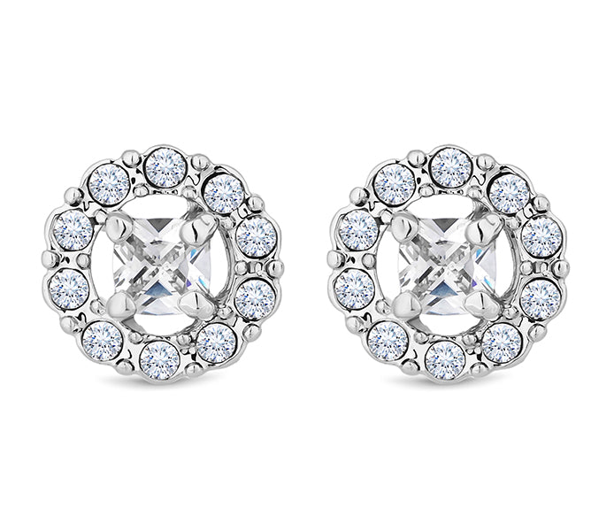 Meghan Earrings with Crystals