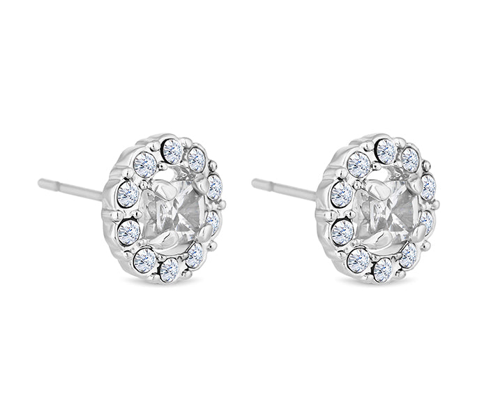 Meghan Earrings with Crystals
