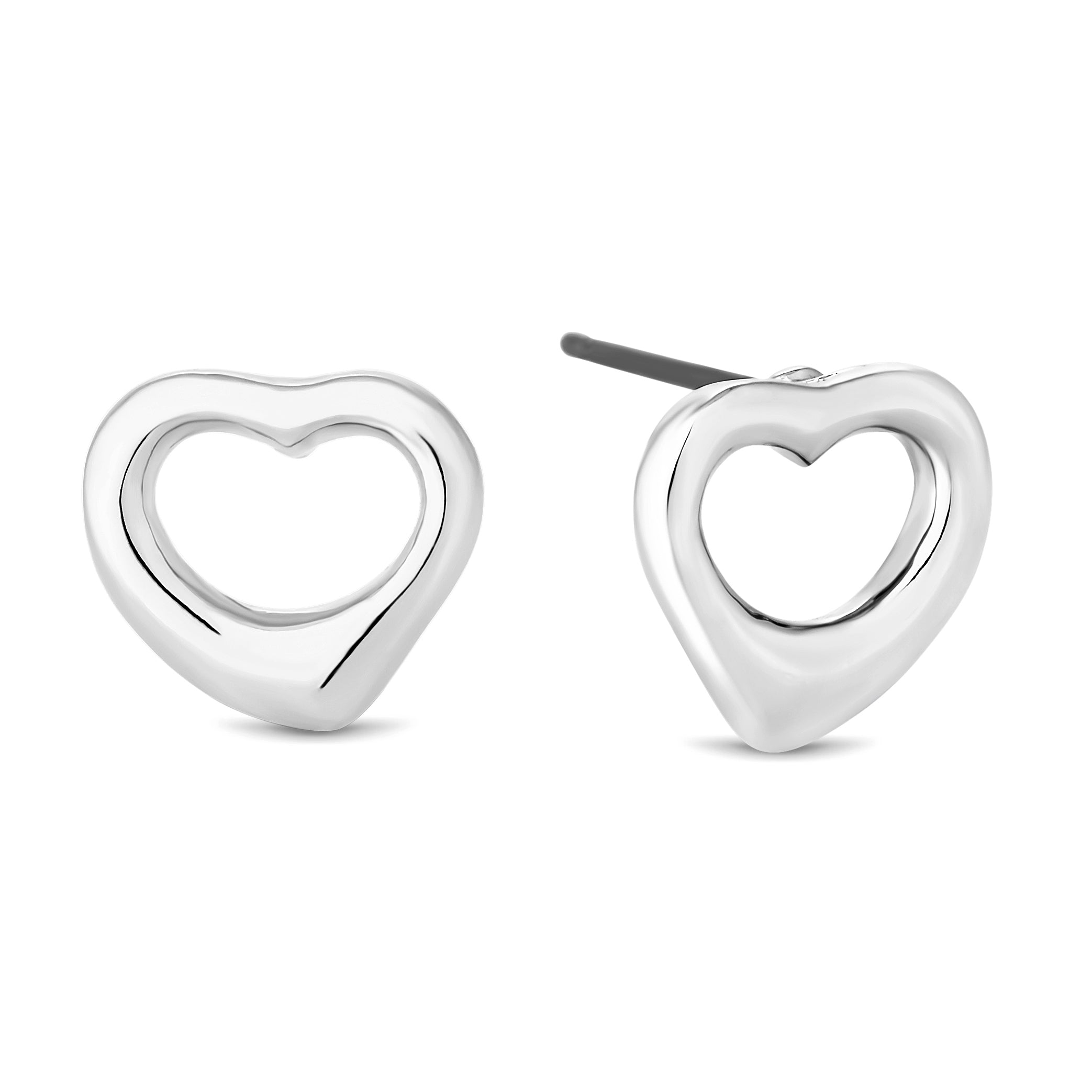 Open Heart Earrings