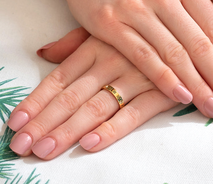 Oracle Ring in Gold Plating