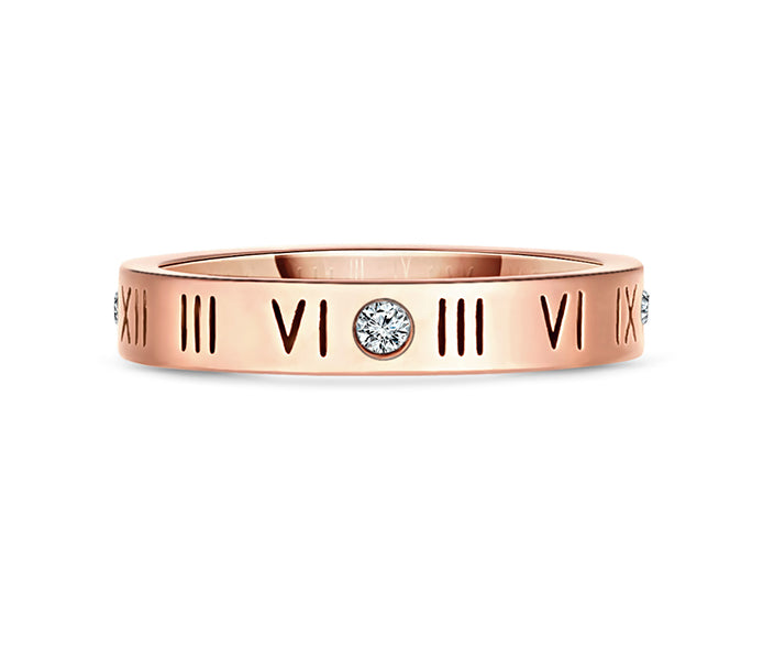 Oracle Ring in Rose Gold Plating