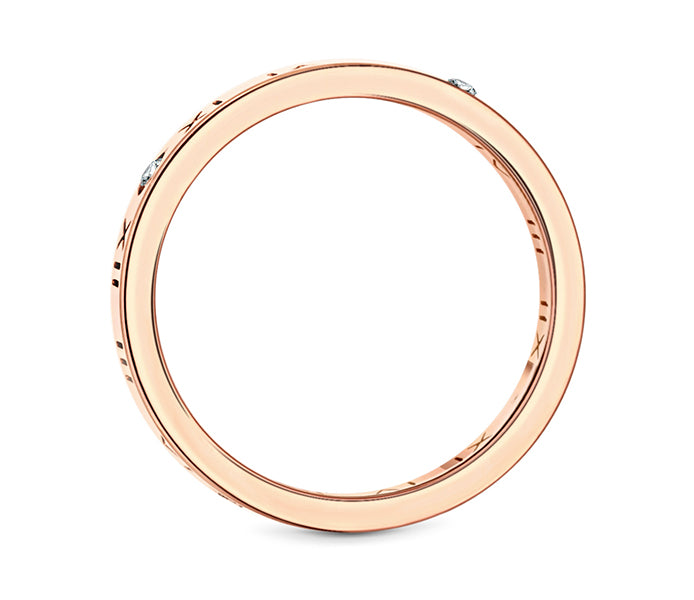 Oracle Ring in Rose Gold Plating