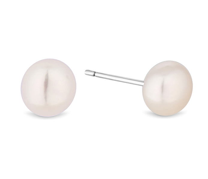 Freshwater Pearl Stud Earrings