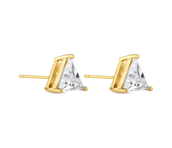 Prism Earrings in  Gold