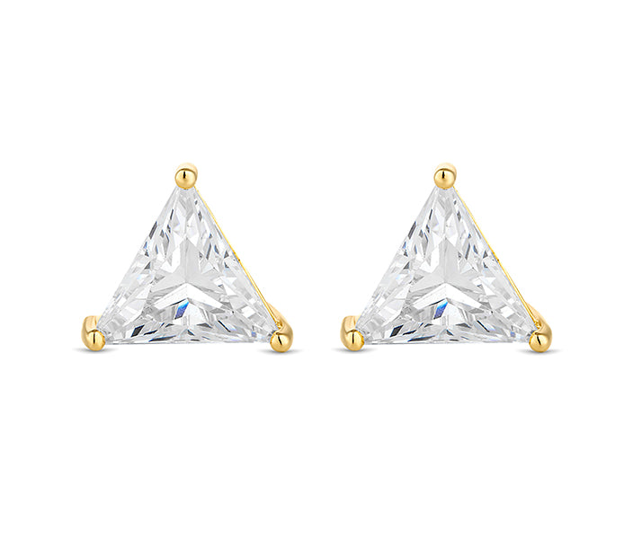 Prism Earrings in  Gold