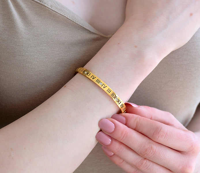 Prophecy Bangle in Gold Plating