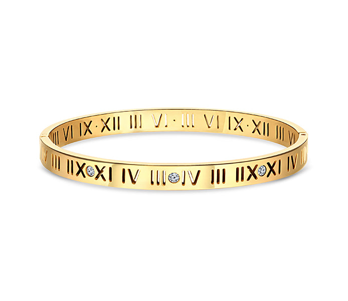 Prophecy Bangle in Gold Plating
