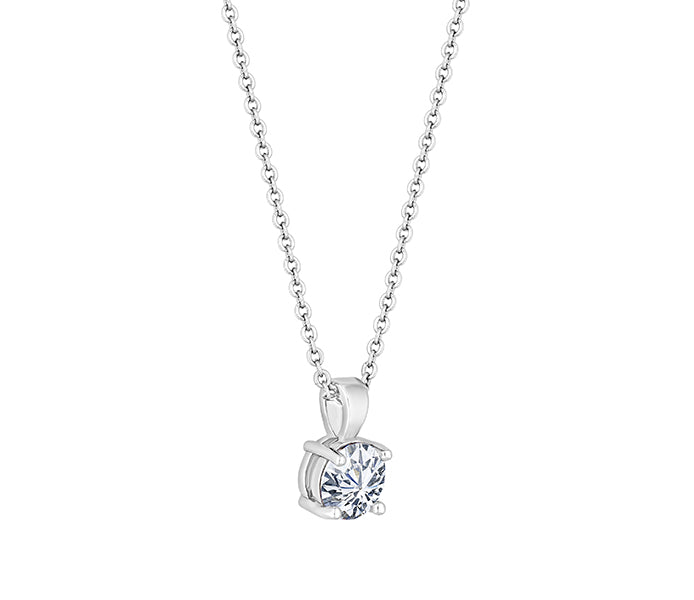 Solitaire Pendant in Small Size