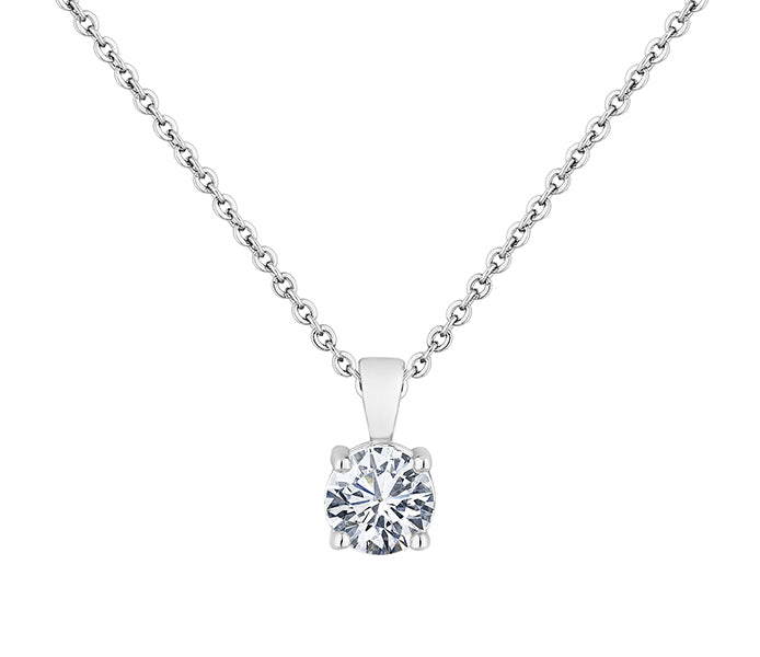 Solitaire Pendant in Small Size