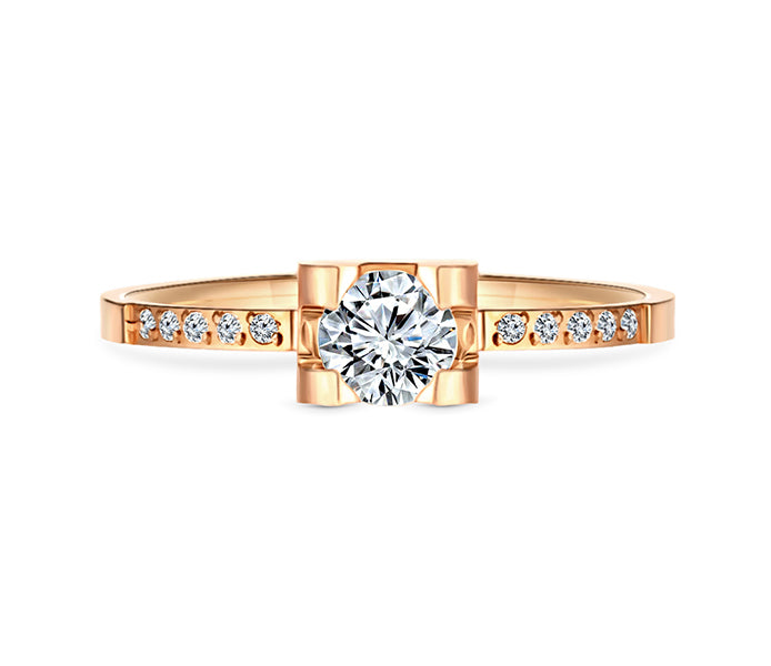 Stella Ring in Rose Gold Plating