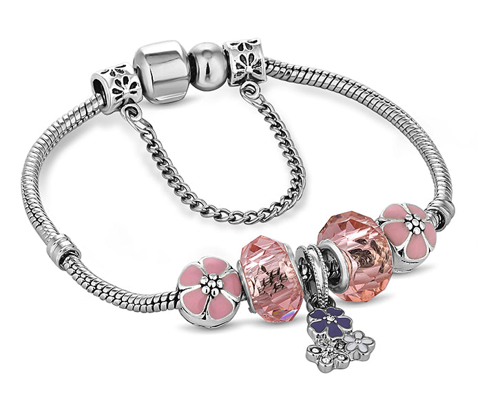 Treasure Bracelet with Blush Charms for China