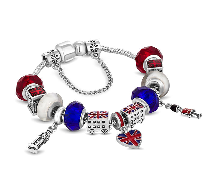 Treasure Bracelet with British Charms - Small Size